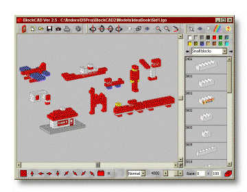 BlockCAD screen shot